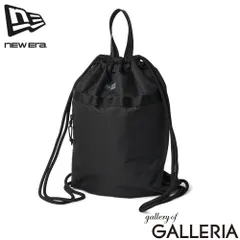 【正規取扱店】 NEW ERA ナップサック スポーツ おしゃれ ブランド サッカー 男の子 女の子 ニューエラ ナップザック 巾着 リュック 巾着バッグ 巾着袋 軽量 軽い 中学 高校 部活 通学 デイサック 150D ブラックのサムネイル