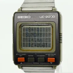 SEIKO セイコー UC-2000 UW01-0010 QZ ユニセックス 希少 レトロ