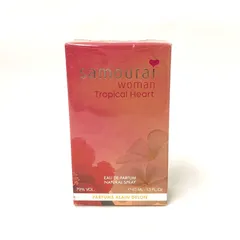 D9179 新品未使用！ ALAIN DELON アランドロン SAMURAI WOMAN サムライウーマン トロピカルハート EDP オードパルファム 香水 スプレー フレグランス 40mlのサムネイル