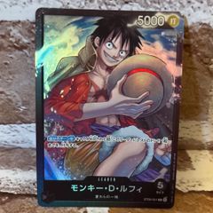 モンキー・D・ルフィ ST08-001 リーダー 黒 - メルカリ