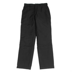 コムデギャルソンCOMME des GARCONS ウールボンディングテーパードパンツ 黒S