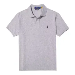 【新品未使用】Polo By Ralph Lauren ラルフローレン メンズ コットン 鹿の子編み ポニーししゅう 半袖ポロシャツ カスタムスリムフィットのサムネイル