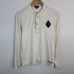 POLO JEANS COMPANY ポロジーンズカンパニー ヘンリーネックカットソー ホワイト L メンズ 古着 アメカジ シンプルのサムネイル