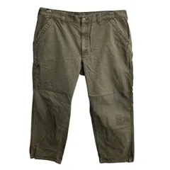 Carhartt ソフトダック ペインターパンツ W40 カーキ カーハート ジップアップ ビッグサイズ ペインター ワークパンツ ボトムス 2607-556のサムネイル