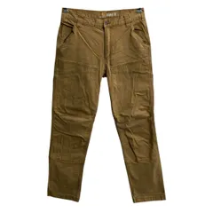 Carhartt ソフトダック ペインターパンツ W32 ベージュ カーハート ジップアップ ダブルニー ワークパンツ ワーク ボトムス 2607-557のサムネイル