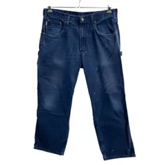 Carhartt ソフトダック ペインターパンツ L～ ネイビー カーハート ジップアップ ペインター ワークパンツ ワーク ボトムス 2607-558のサムネイル