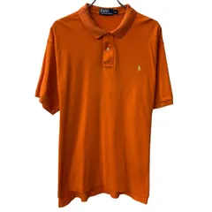 90s Polo by Ralph Lauren 半袖 ポロシャツ 2XL オレンジ ポロラルフローレン プルオーバー 90年代 ポニー刺繍 夏物 a807-6550のサムネイル