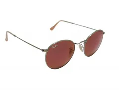 【美品】Ray-Ban RB3447 ゴールドフレーム ピンクレンズ 新品同様 レイバン サングラス RB3447 ラウンドメタル 調光レンズ