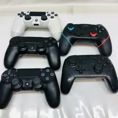 【中古】ｹﾞｰﾑOP）ｼﾞｬﾝｸ)PS4/Switch ｺﾝﾄﾛｰﾗｰ5個まとめ 動作未保証[22][240022210067]のサムネイル
