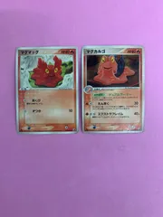 ポケモンカード　マグマッグ　マグカルゴ　各1枚　こみやトモカズのサムネイル