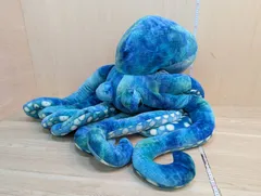 コストコ　ゴーファ 海の生き物 ぬいぐるみ タコ　一部やぶれありのサムネイル
