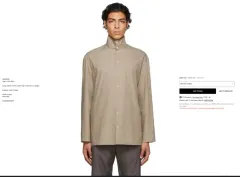 LEMAIRE ハイカラシャツ 22ssのサムネイル