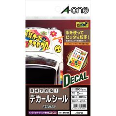 A-one 81024 エーワン 自分で作るデカールシール - メルカリ