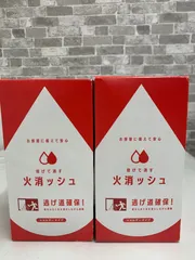 未使用★ 火消ッシュ 2個セット 消火用具 ショルダータイプ 品質保証期間2029.5月のサムネイル