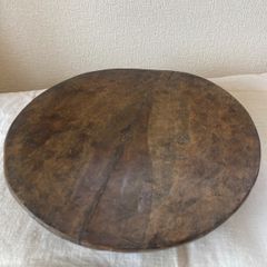 美品】骨董 こね鉢 木製 くり抜き 盛り鉢 ボール ニューボーン | Mercari