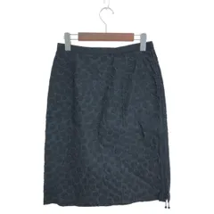 アシャ バイ エムディーエス ASHA BY MDS ドットスカート サイズ:M イッセイミヤケ/インド綿/刺繍    ブラック レディース / 240001214177のサムネイル