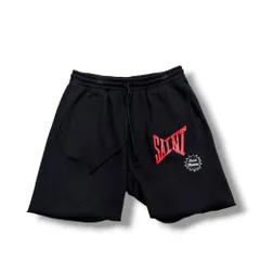 SAINT MICHAEL 24SS SWEAT SHORTS Lサイズ ブラックのサムネイル