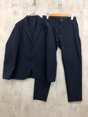 THE SHOP TK ザ ショップ ティーケー Primeflex フレックスイージージャケット テーパードパンツ セットアップ sizeS/ネイビー ■◆ メンズのサムネイル