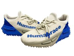 アディダス adidas ×PHARRELL WILLIAMS ファレル ウィリアムス HUMANRACE NMD S1 MAHBS ヒューマンレース モブス HP2641 27.5 ベージュ ブルー ブランド古着ベクトル 中古▲■260727のサムネイル