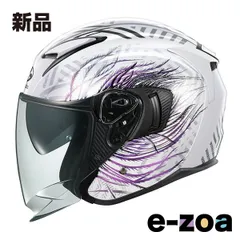 OGK KABUTO（オージーケーカブト） EXCEED-2 プルーム ホワイトパープル XL EXCEED-2プルームWHパープルXL (2653732)のサムネイル