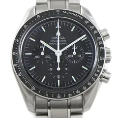 オメガ OMEGA 腕時計 スピードマスター ムーンウォッチ プロフェショナル 311.33.42.30.01.001 クロノグラフ タキメーター スモールセコンド 夜光インデックス 夜光針 ブラック文字盤 SS 手巻き 【箱・保付き】 【中古】のサムネイル