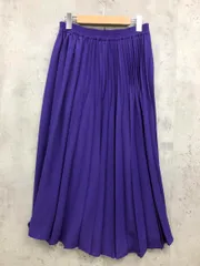Re.Verofonna ヴェロフォンナ 韓国 プリーツ ボリューム ロング スカート size38/パープル ■■ レディースのサムネイル
