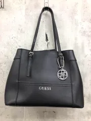 GUESS ゲス DELANEY SHOPPER ハンドバッグ トート バッグ ブラック ■■ レディースのサムネイル