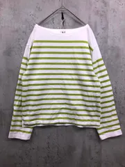 IENA イエナ blurhms rootstock ボーダー カットソー size00/ホワイト×グリーン ■■ レディースのサムネイル