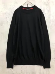 23区 HOMME ニジュウサンク オンワード樫山 長袖 ニット セーター size48/黒 ■■ メンズのサムネイル