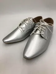 美品 velikoko ヴェリココ レースアップ シューズ size24cm/シルバー ■■ レディースのサムネイル