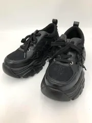 MAJESTIC LEGON マジェスティックレゴン 厚底 2WAYデコリボン ローカット スニーカー sizeL/ブラック ■■ レディースのサムネイル