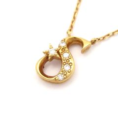 STAR JEWELRY(スタージュエリー) ネックレス - K18YG×ダイヤモンド 