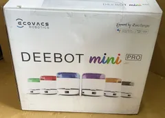 【確認済】超小型 ECOVACS DEEBOT mini PRO ロボット掃除機 **4424641のサムネイル
