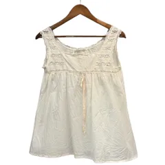 Bilitis dix-sept ans ビリティスディセッタン Camisole  キャミソール リボンデザインプルオーバーノースリーブ F アイボリー 15603のサムネイル