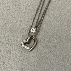 4℃　2連ネックレス　シルバー925刻印あり 2.7gのサムネイル