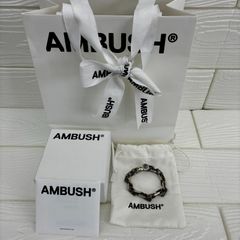 S1536 AMBUSH◎small textured chain ブレスレット SV925 アンブッシュ