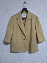レノマ ジャケット 옐로우 ストライプのサムネイル