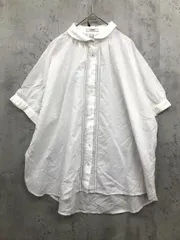 POU DOU DOU プードゥドゥ コットン ドルマン袖 ブラウス シャツ sizeM/ホワイト ■◆ レディースのサムネイル