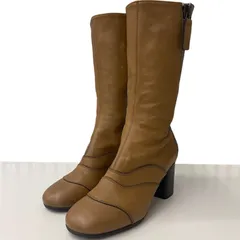 Chloe ダブルサイドジップ レザー ブーツ クロエのサムネイル