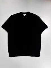正規品 Club Monaco クラブモナコ ラウンドネック ブラック ウール ニット 半袖のサムネイル