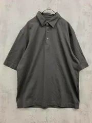 GLOBAL WORK グローバルワーク ASEJIMI KEIGEN CLEAN ポロシャツ sizeM/チャコール ■◆ メンズのサムネイル