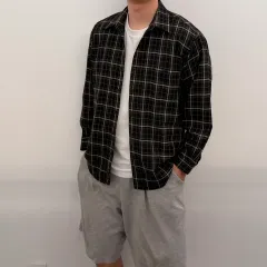 90s BALMAIN チェック シャツのサムネイル