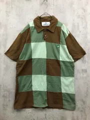 inhabitant インハビタント パッチワーク 半袖 ポロシャツ sizeS/マルチカラー ■◆ メンズのサムネイル