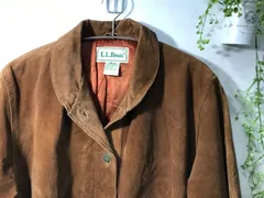 L.L.Bean PIG SUEDE SHAWL COLLAR JACKETのサムネイル
