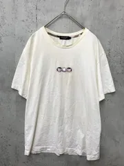 BLACK LABEL CRESTBRIDGE ブラックレーベルクレストブリッジ チェックボックスロゴ クルーネック半袖 Tシャツ sizeM/ホワイト ■◆ レディースのサムネイル