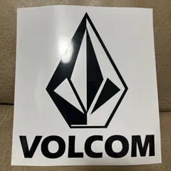 新品未使用 ボルコム VOLCOM ステッカー ブラック1枚のサムネイル