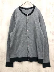 23区 HOMME リンガー 長袖 カーディガン size48/ネイビー系 ■■ メンズのサムネイル