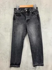 FRAY I.D フレイアイディー テーパードストレート デニムパンツ size0/黒系 ■■ レディースのサムネイル