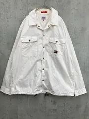 TOMY JEANS トミージーンズ コットン ジャケット sizeM/白 ■■ メンズのサムネイル
