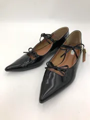 EVOL イーボル ダブルリボンポインテッド パンプス size23.5cm/ブラック ■■ レディースのサムネイル